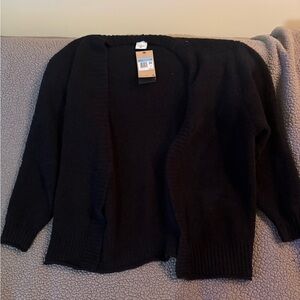 Nike Women's Black Cardigan Sweater